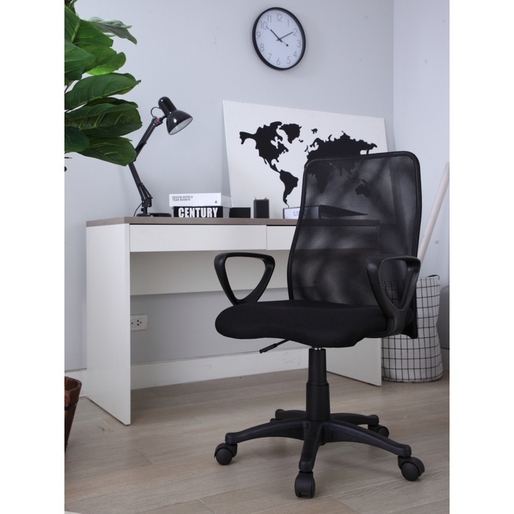 INDEX LIVING MALL เก้าอี้สำนักงาน รุ่นท็อปเปอร์ - สีดำ