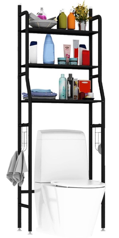 Over The Toilet & Laundry 3 Tier Storage Rack Stainless Steel Shelf Bathroom